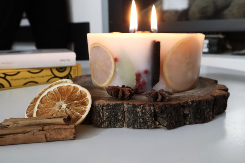 Christmas Botanical Candles Making Course — photo 1
