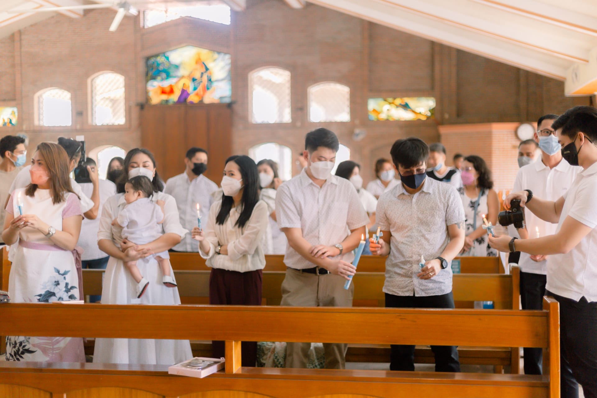 Uno's baptismal image