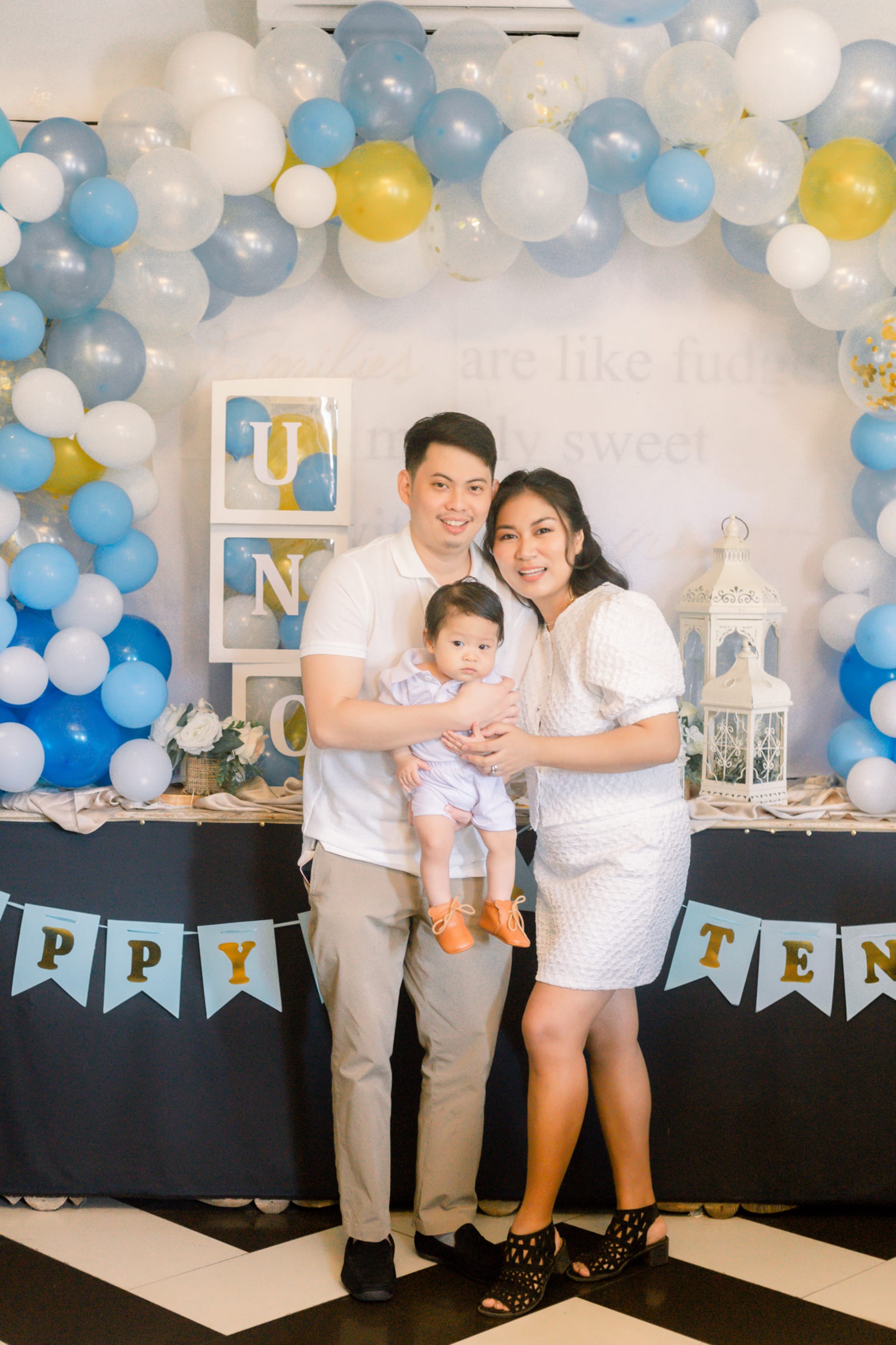 Uno's baptismal image