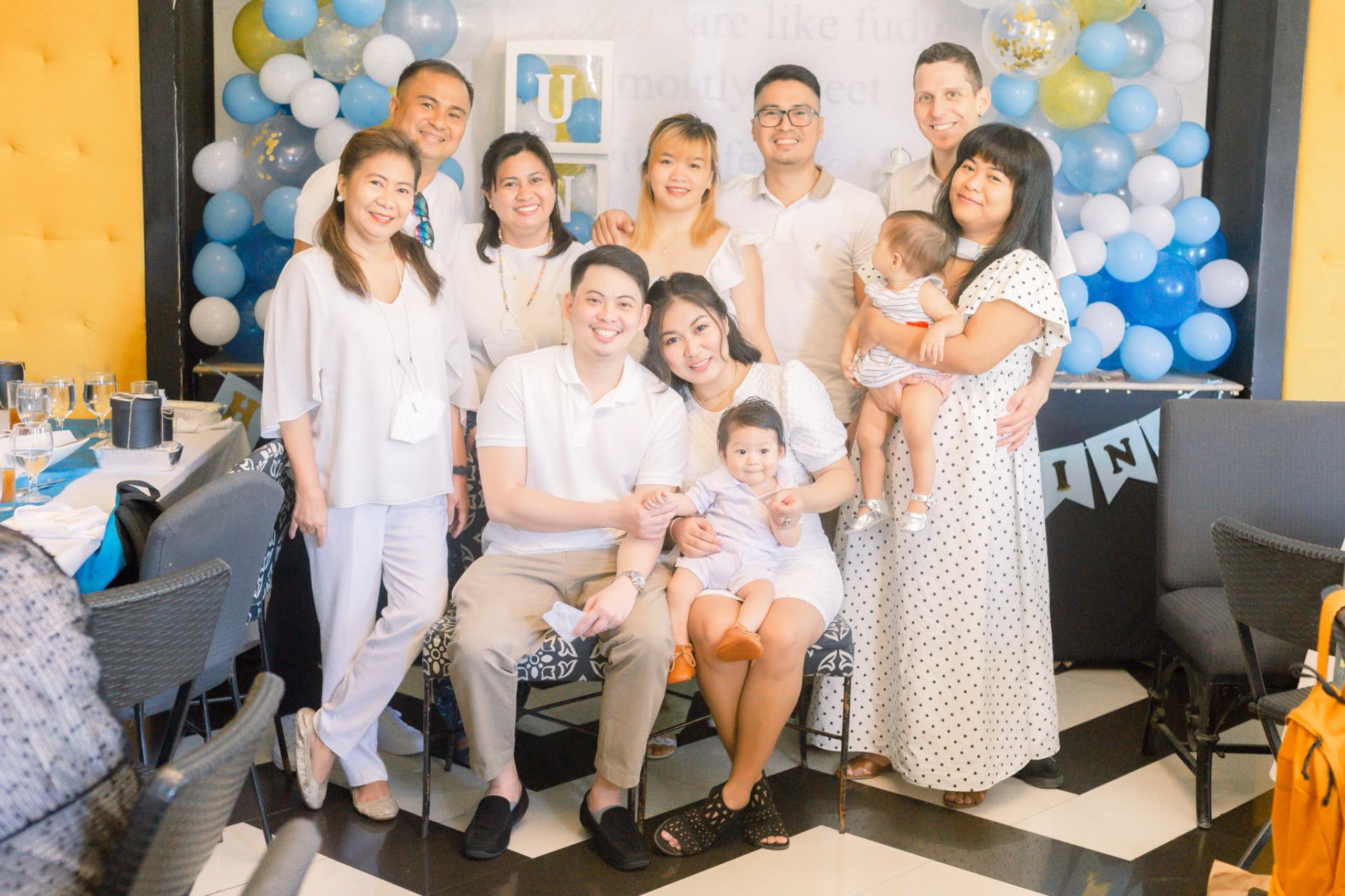 Uno's baptismal image