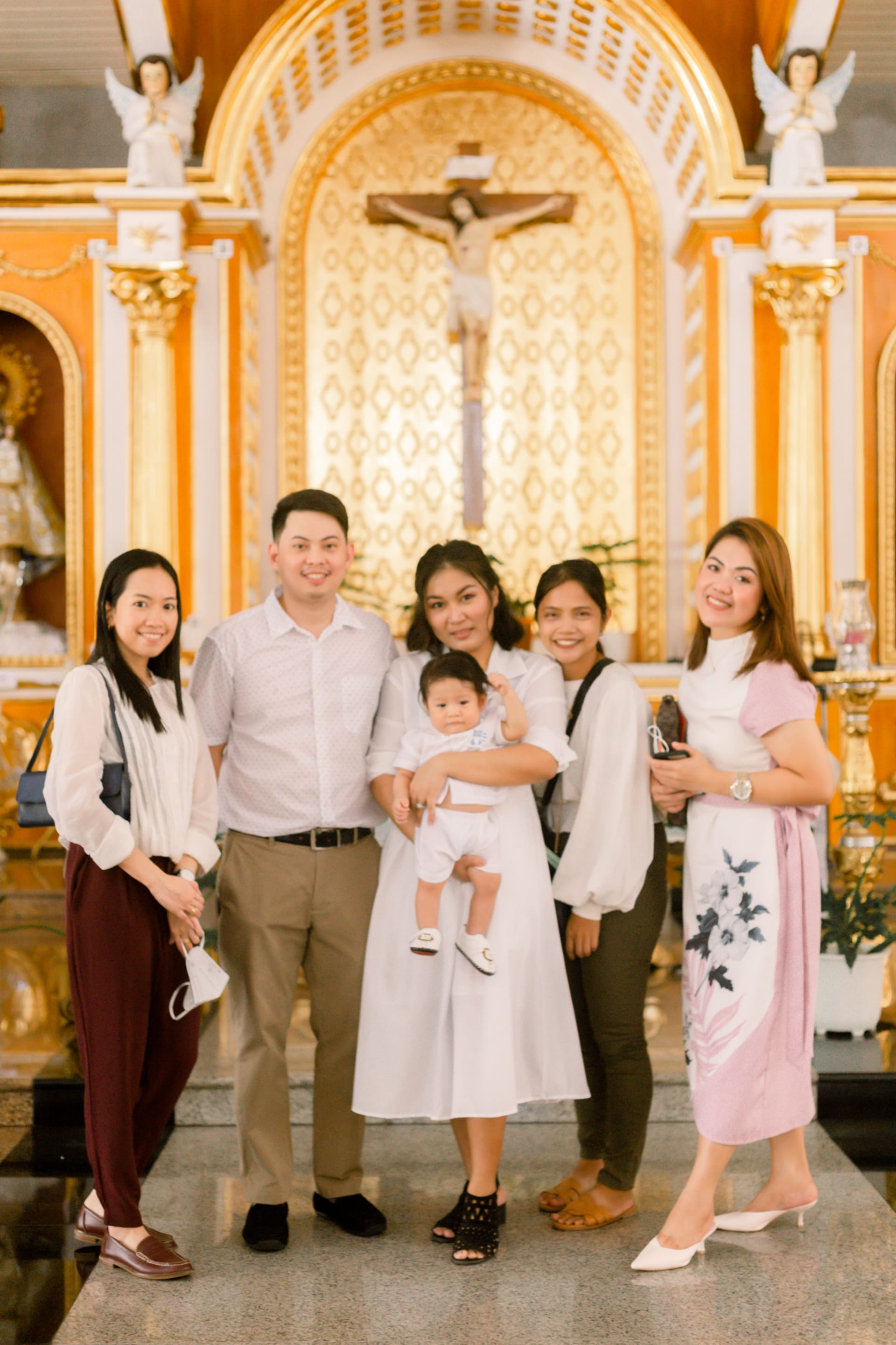 Uno's baptismal image