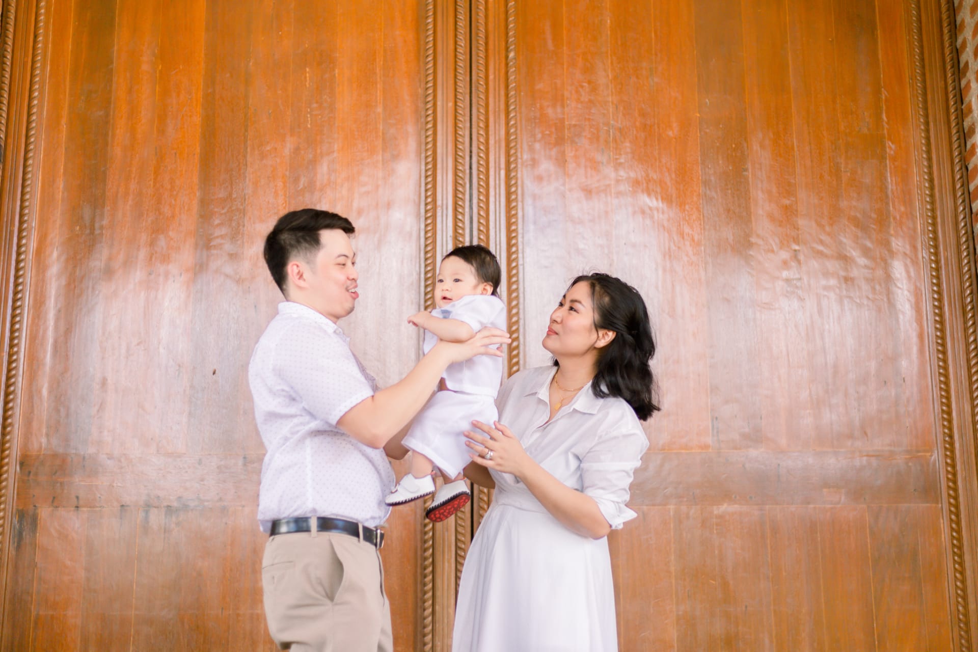 Uno's baptismal image