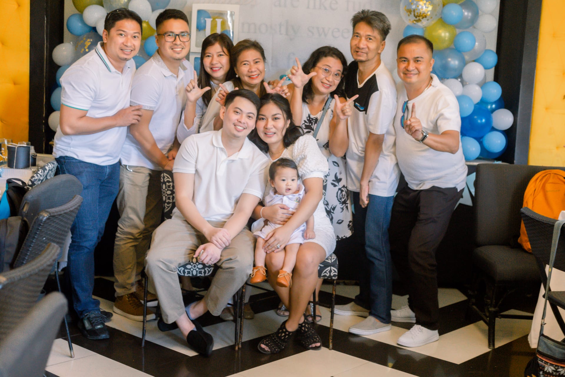 Uno's baptismal image