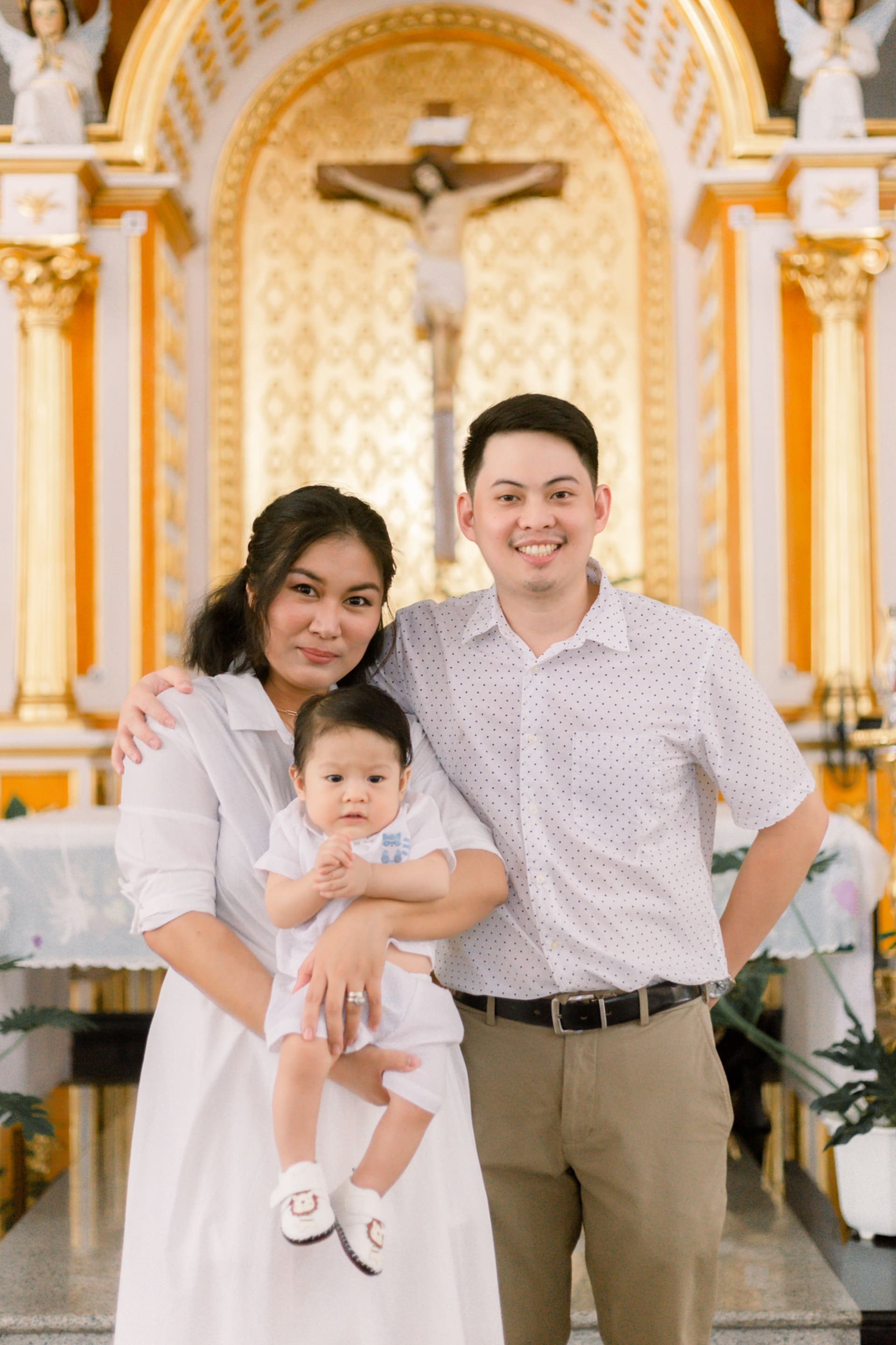 Uno's baptismal image