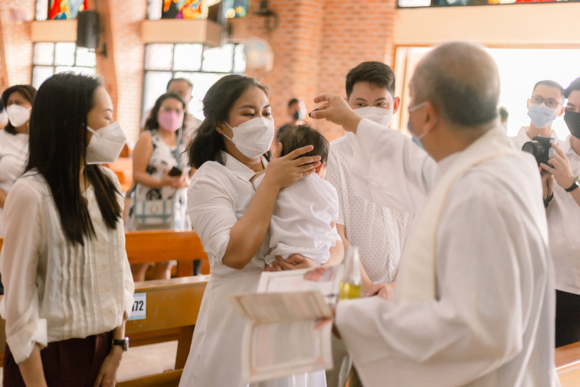 Uno's baptismal image