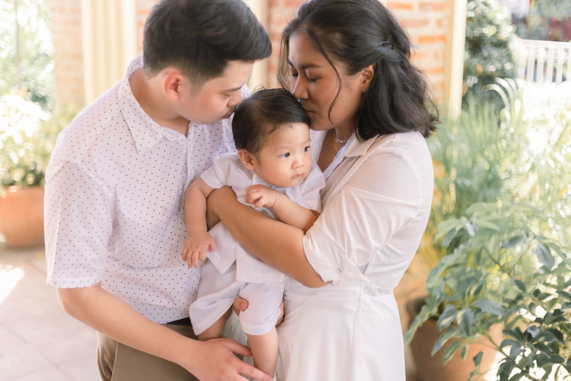 Uno's baptismal image