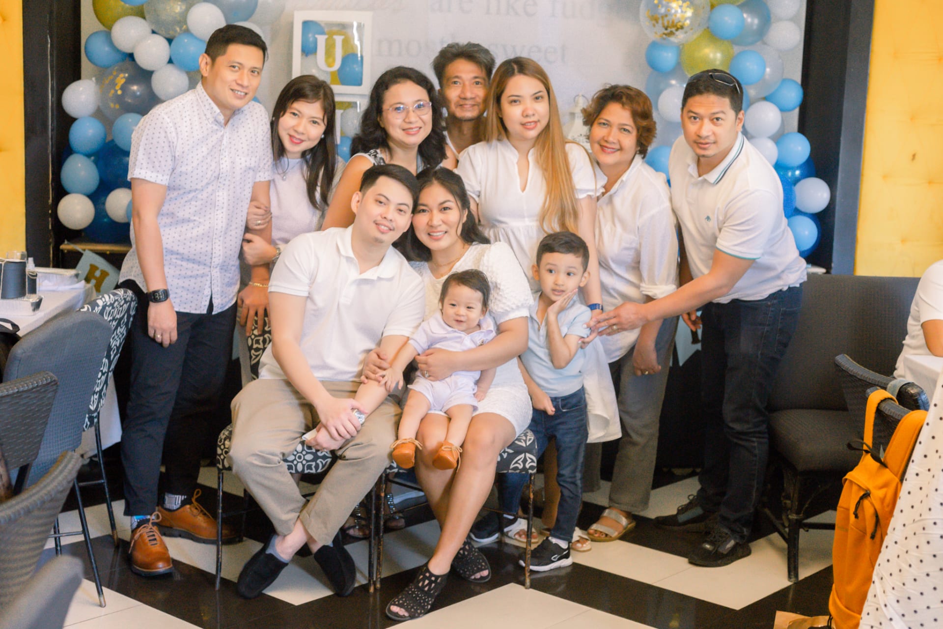 Uno's baptismal image