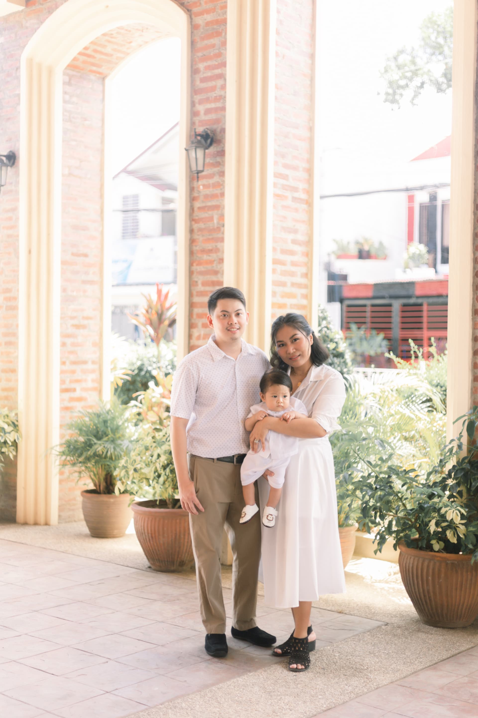 Uno's baptismal image