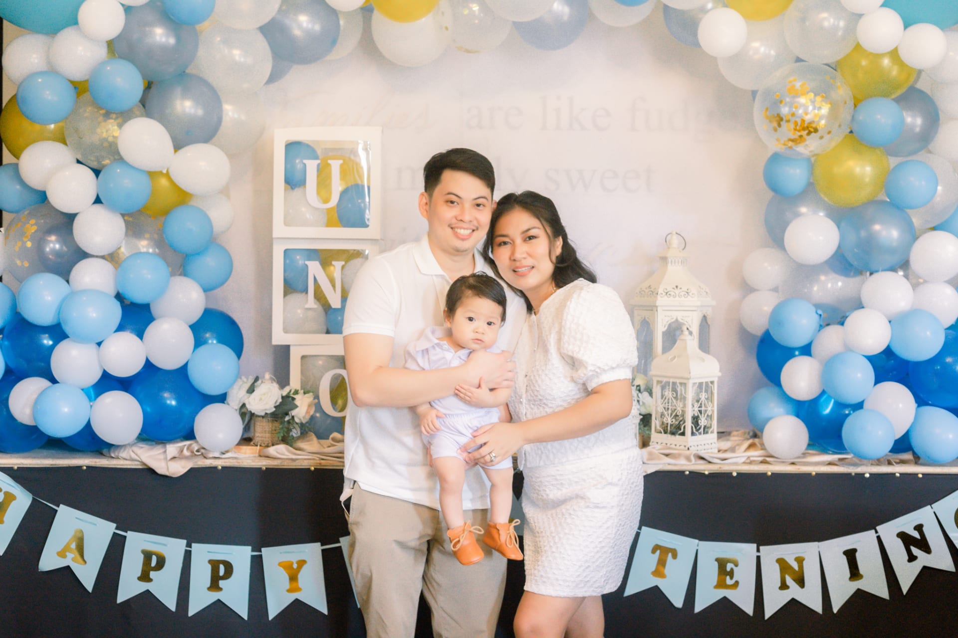 Uno's baptismal image