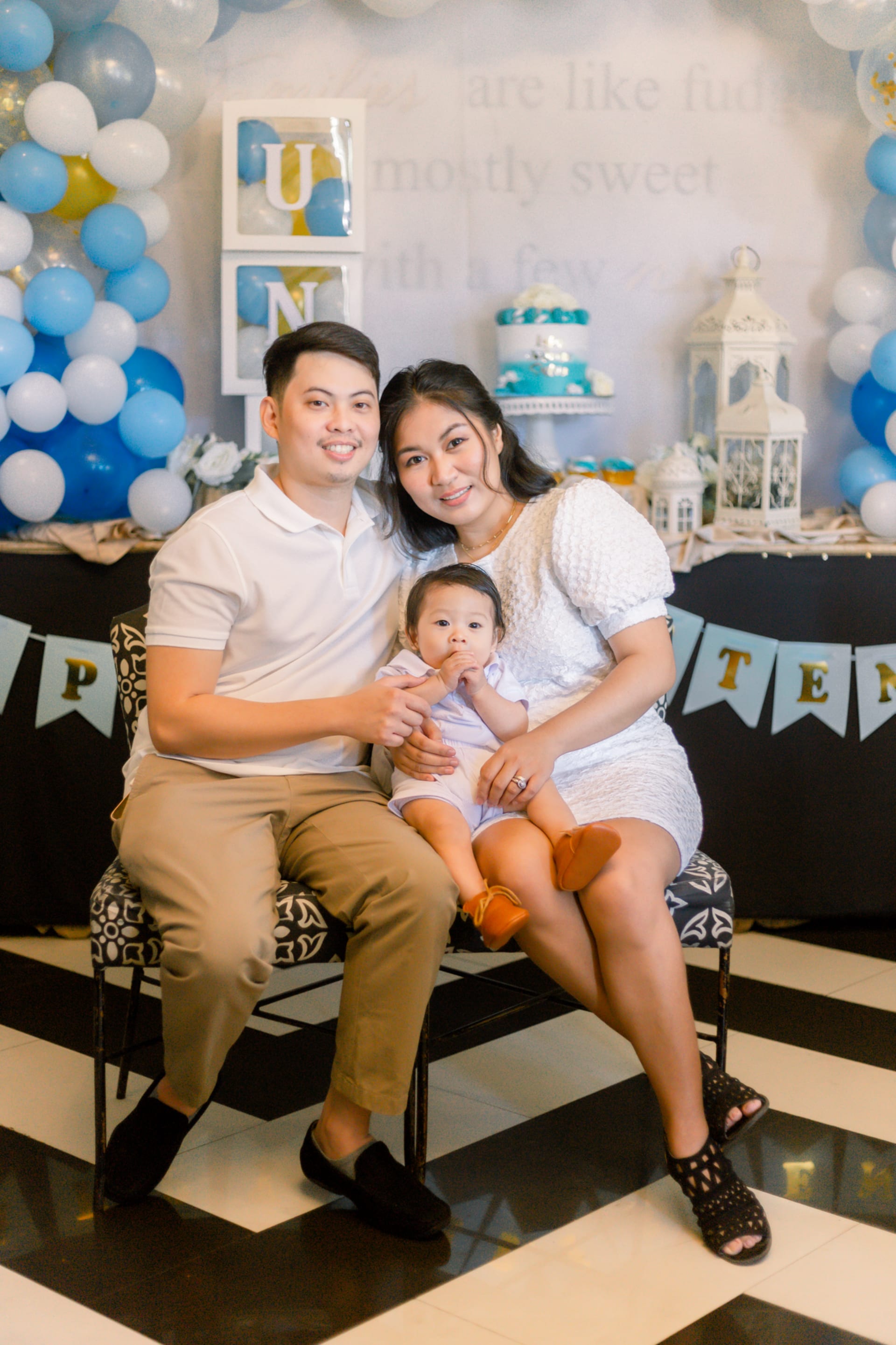 Uno's baptismal image