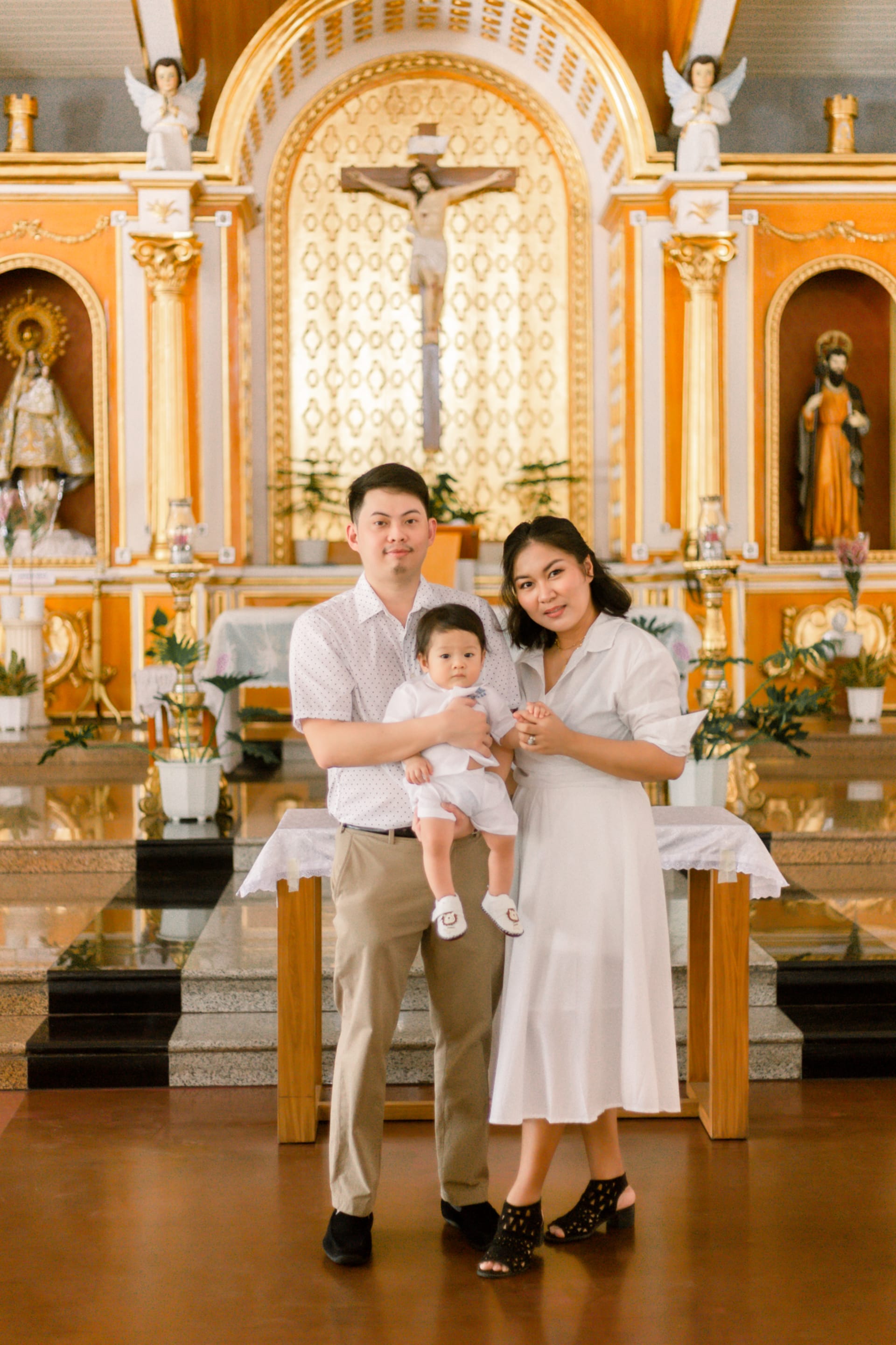 Uno's baptismal image