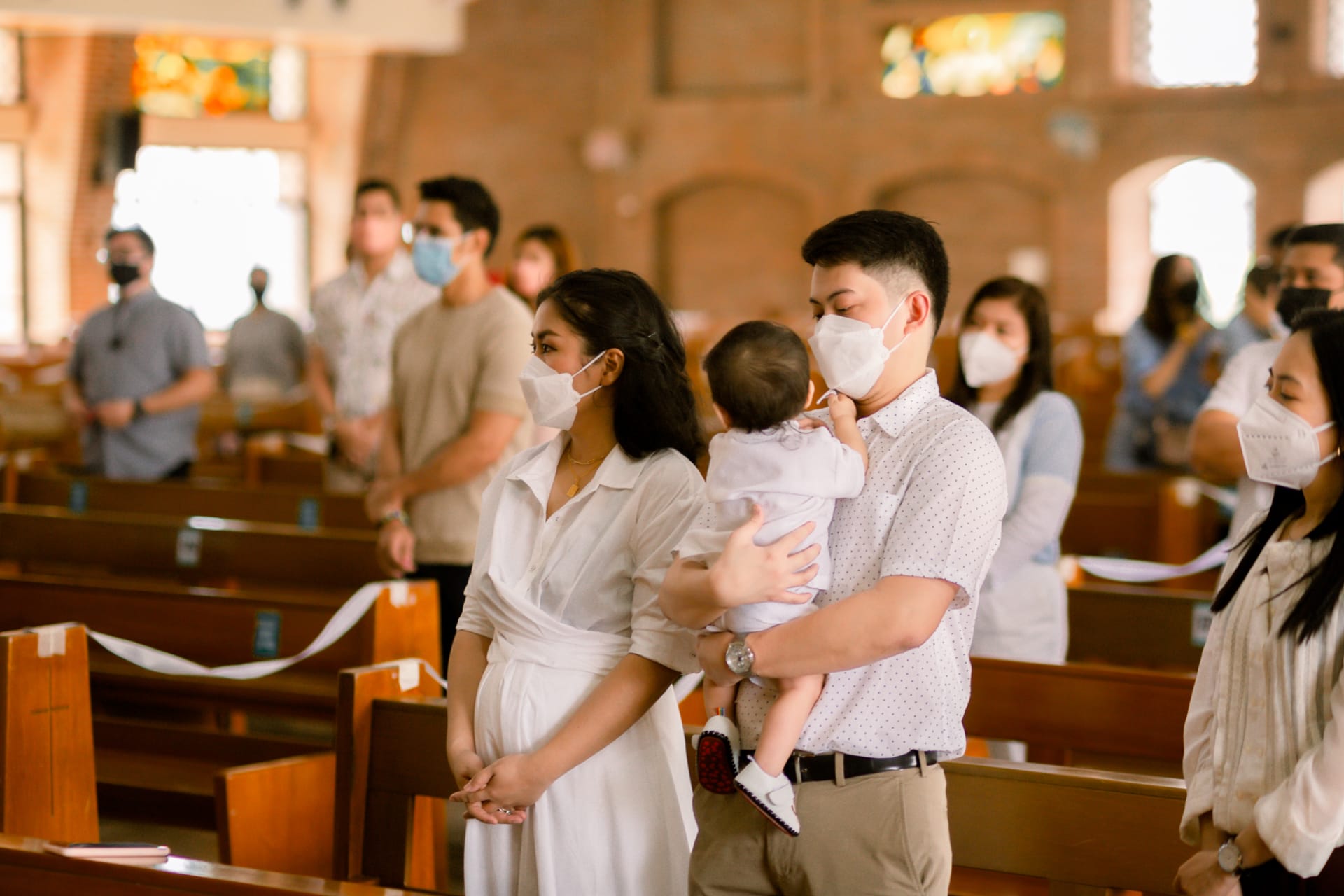 Uno's baptismal image