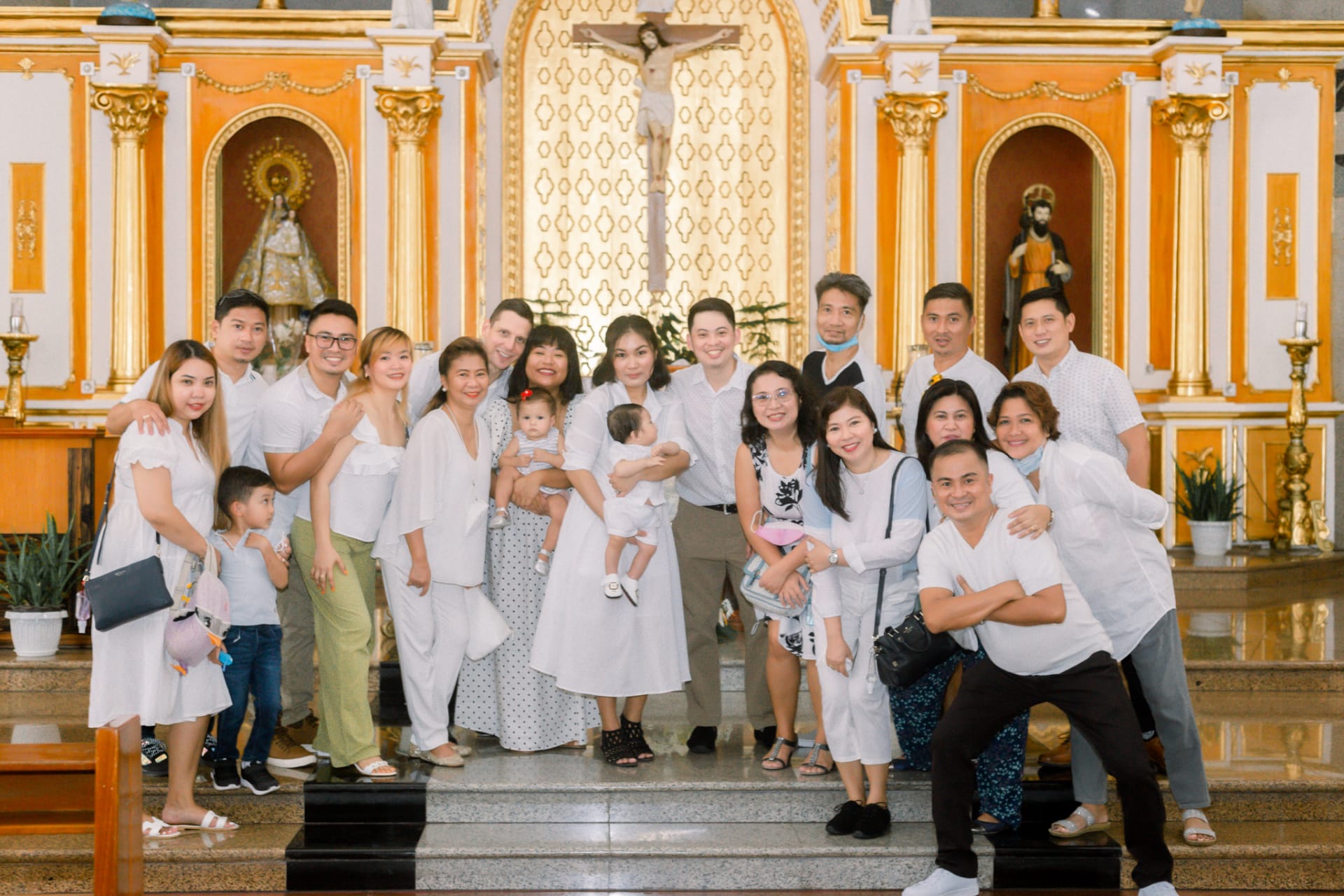 Uno's baptismal image