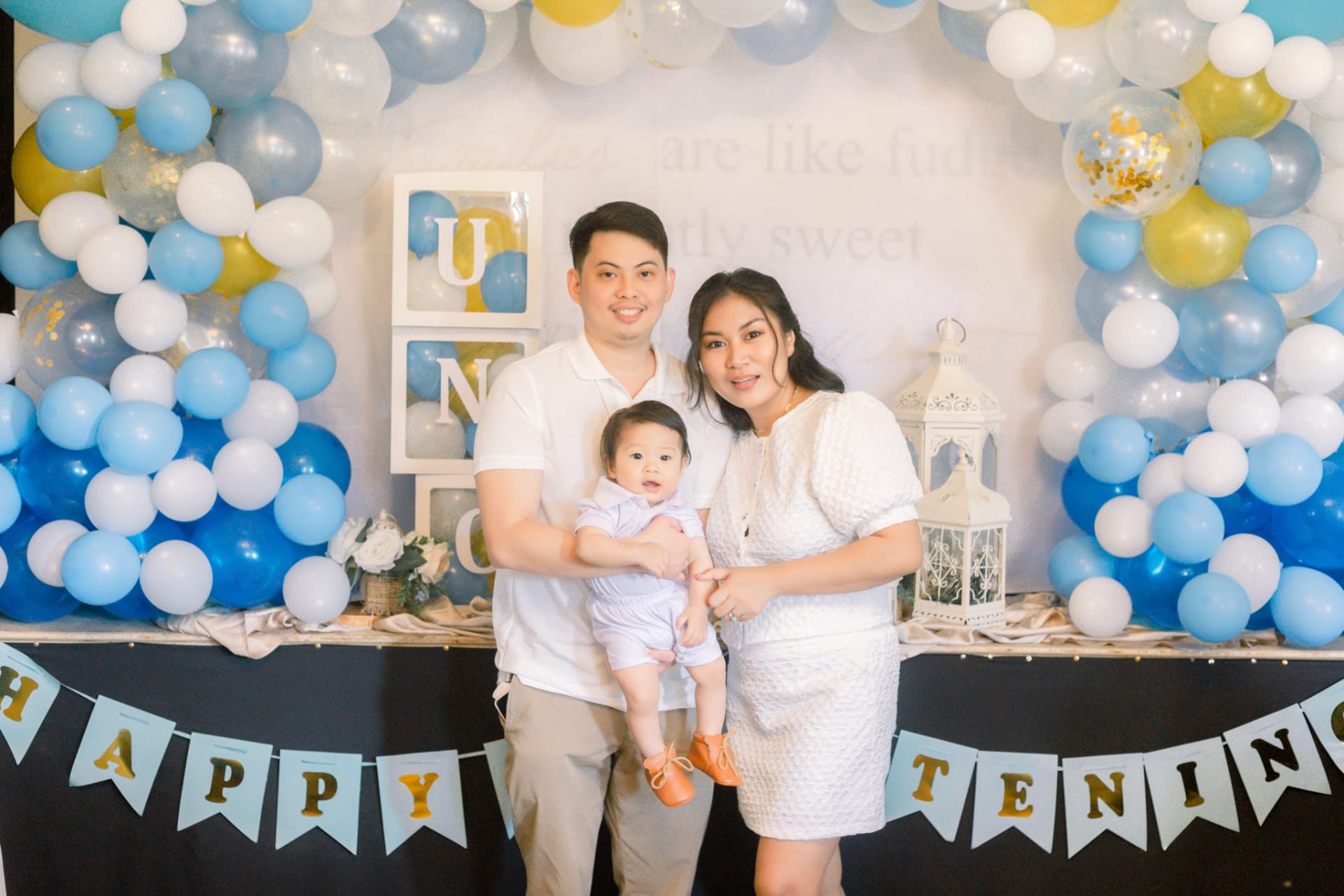 Uno's baptismal image