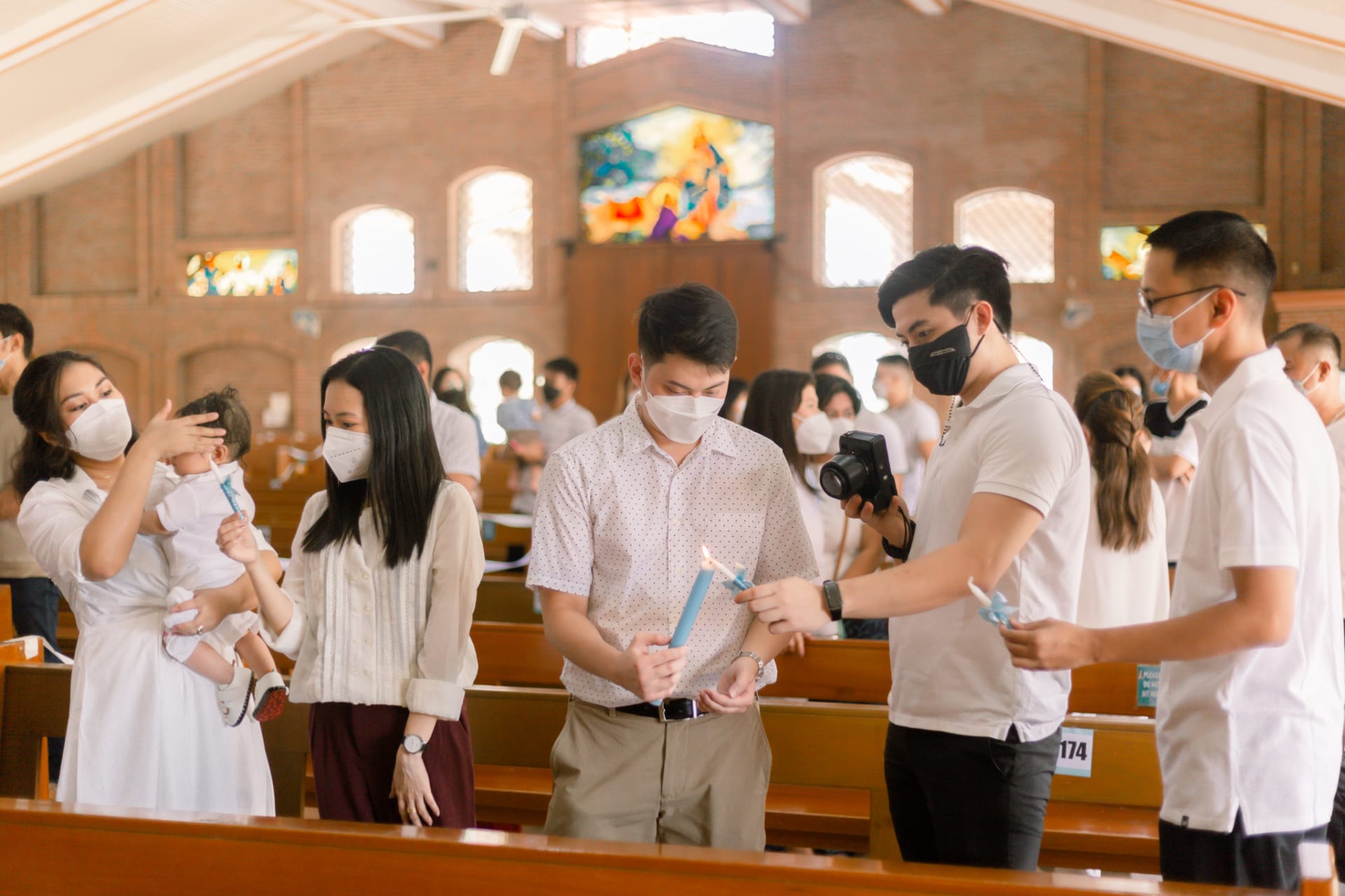 Uno's baptismal image