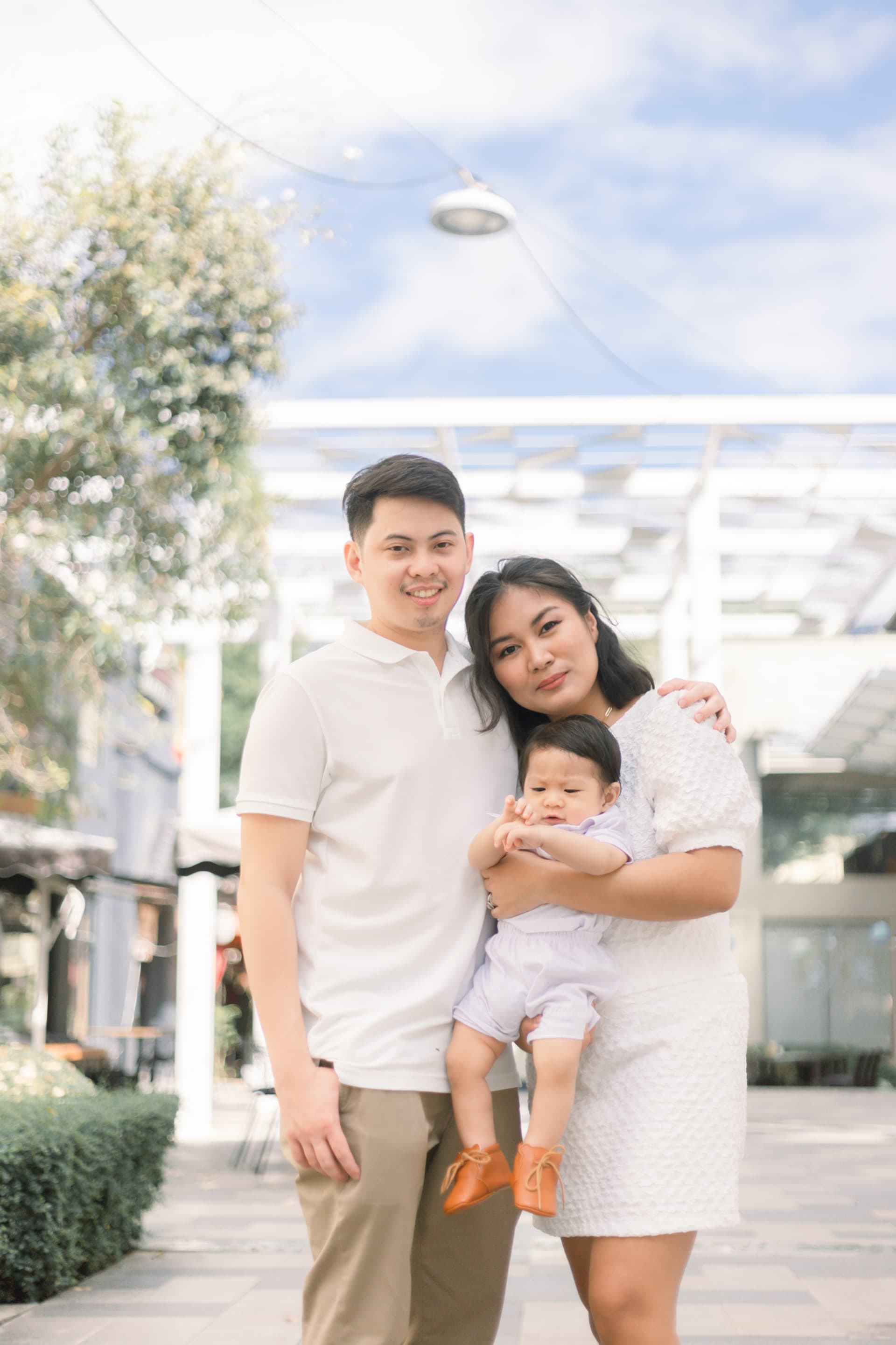 Uno's baptismal image