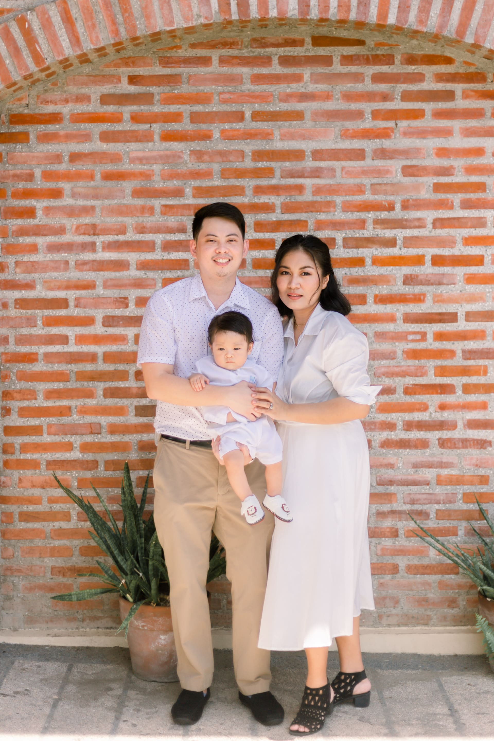 Uno's baptismal image