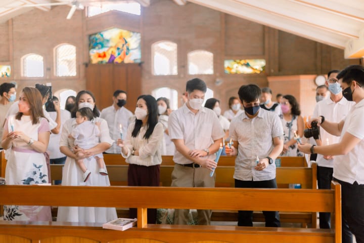 Uno's baptismal photo