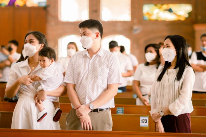Uno's baptismal photo