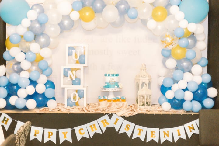 Uno's baptismal photo