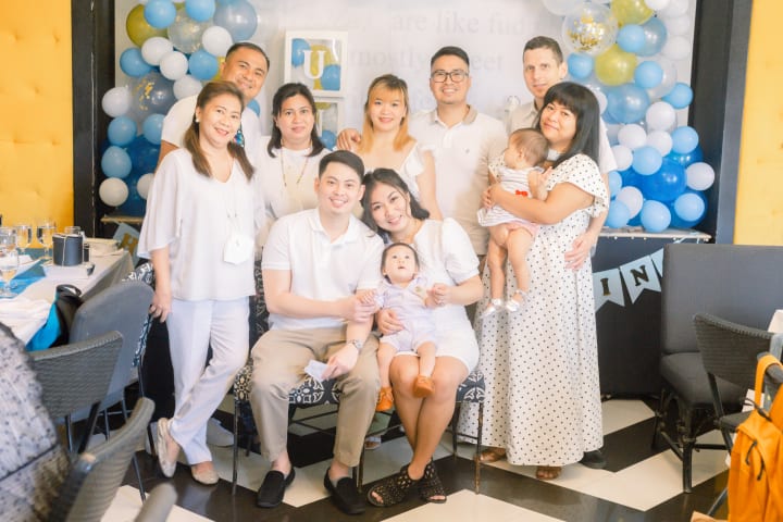 Uno's baptismal photo