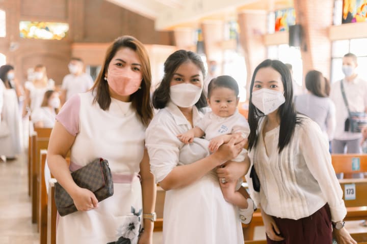 Uno's baptismal photo