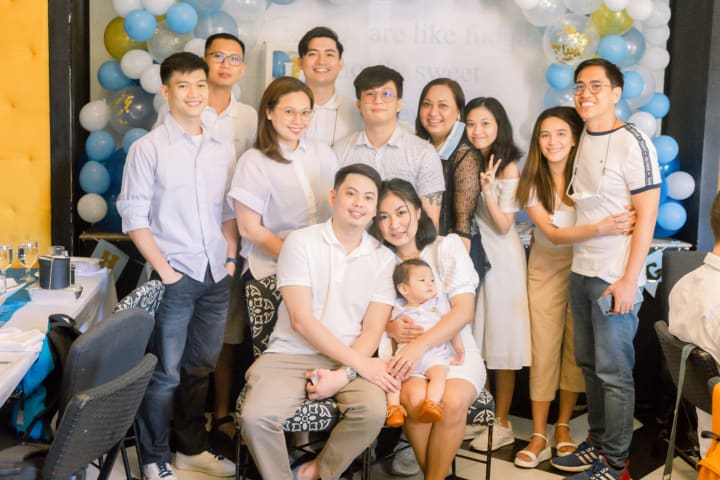 Uno's baptismal photo