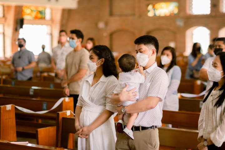 Uno's baptismal photo
