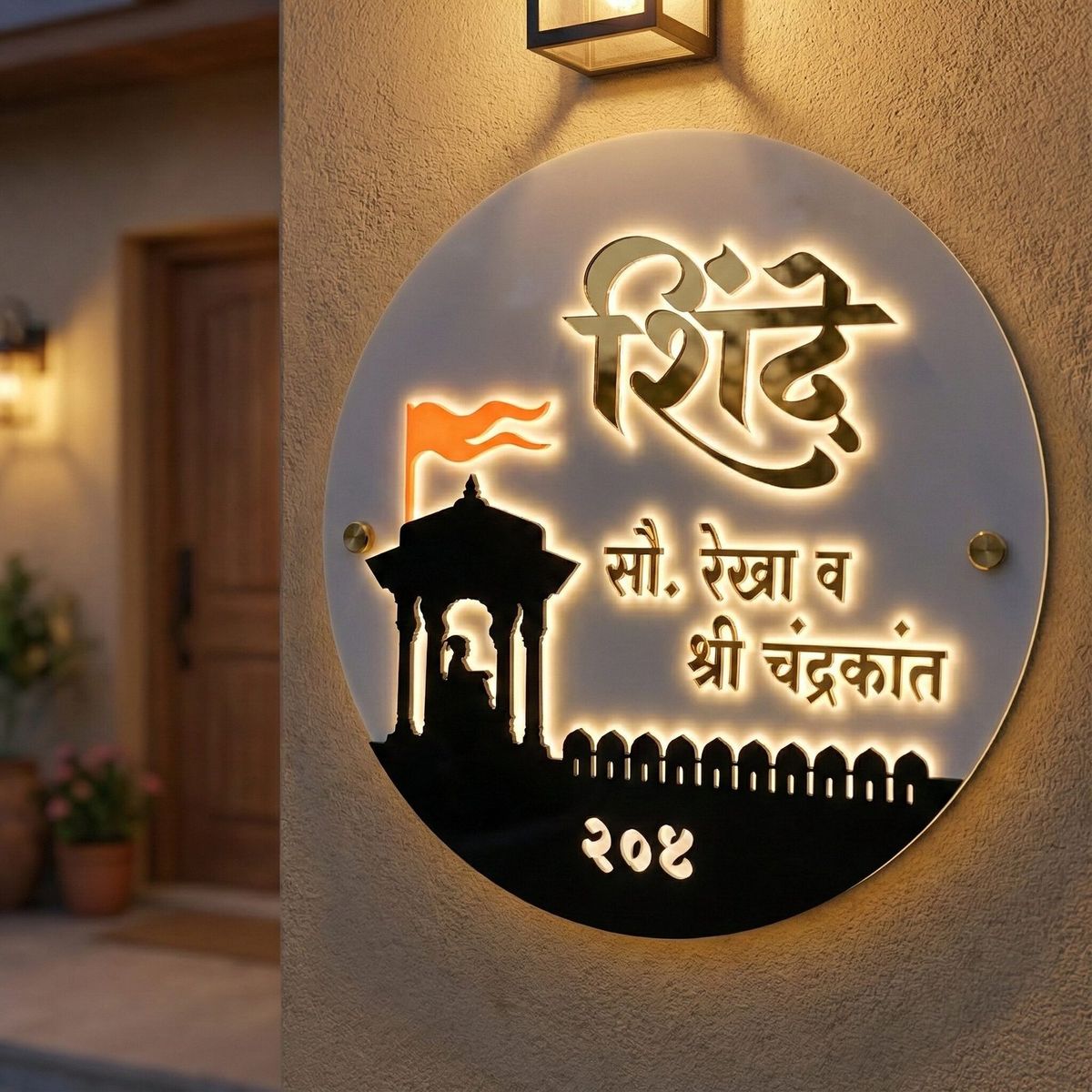 Decorative Nameplate