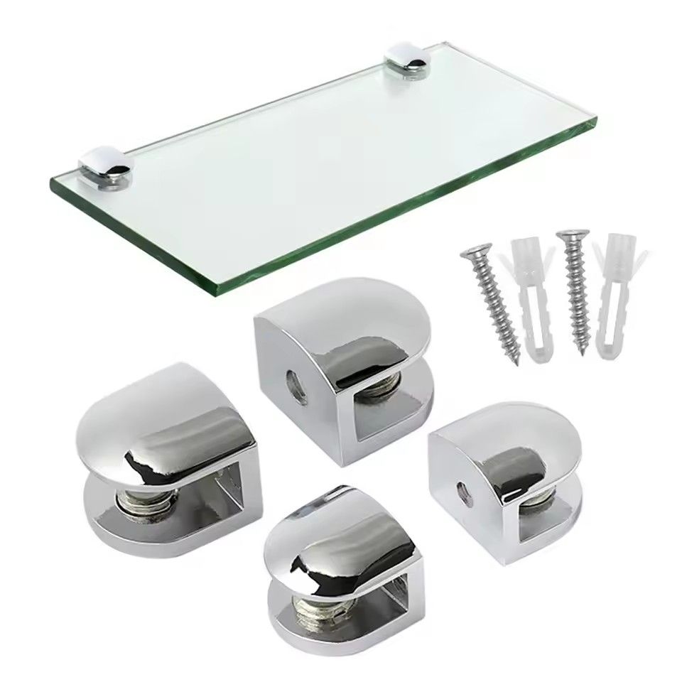 Floating Glass Wall Shelf