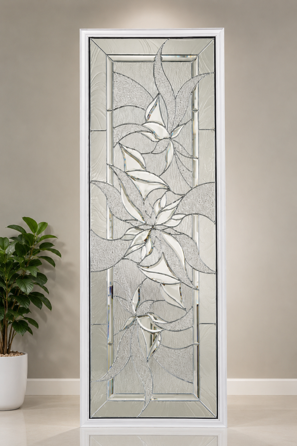 Frosted Privacy Glass Panel