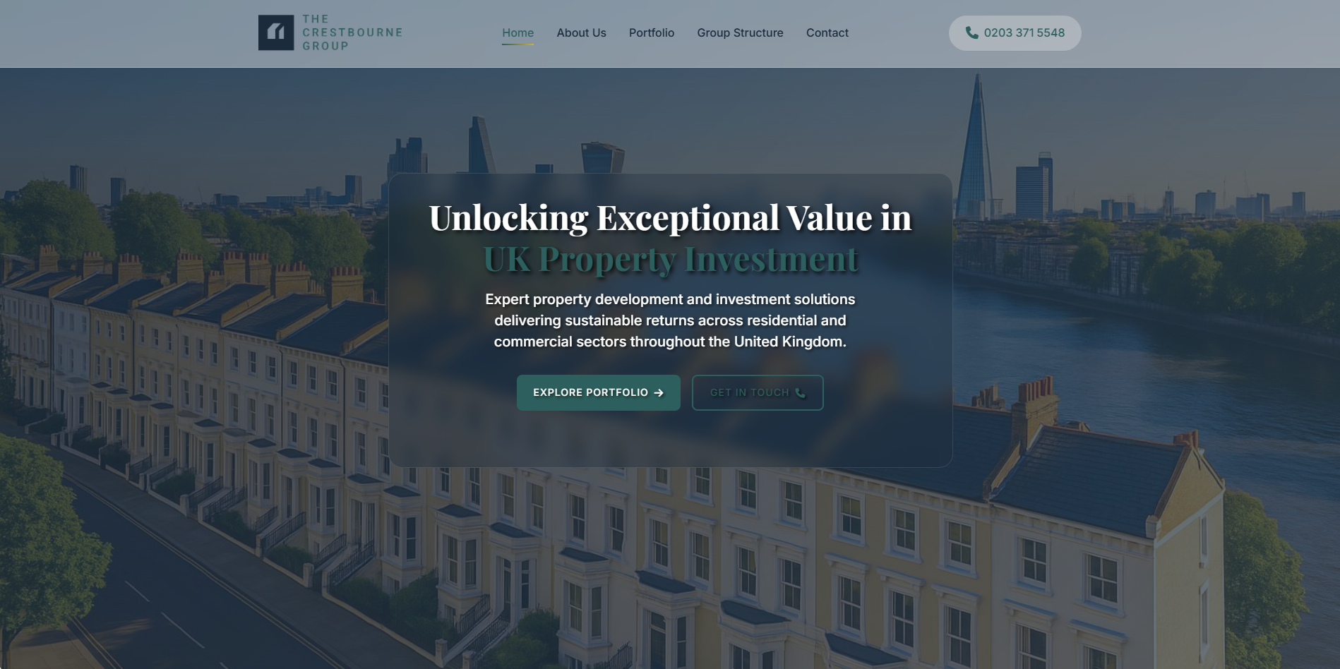 Crestbourne School website - IntelTree bespoke web development project showcase