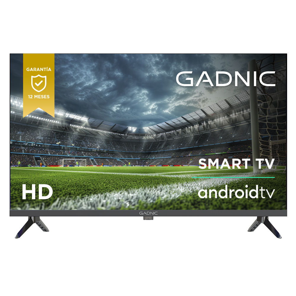 Smart TV Gadnic 32” HD – Pantalla LED Slim (Ideal Hogar y Negocio)