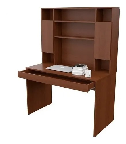 Escritorio con Alacena y Bandeja para Teclado