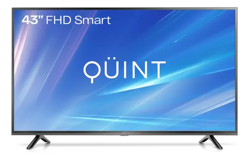 Smart TV Quint 43" – Amplitud, Funcionalidad y Entretenimiento a lo Grande