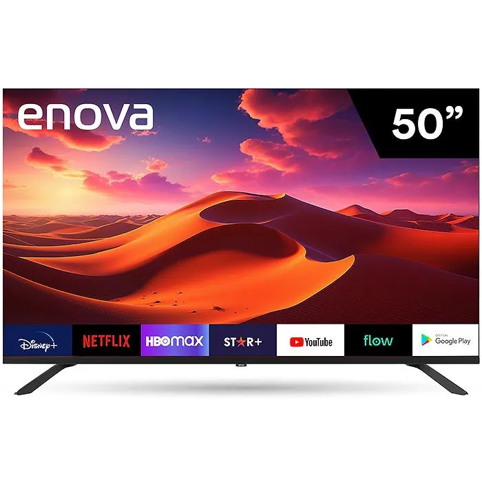 Enova 50" Android TV – Ecosistema Total y Expansión sin Límites