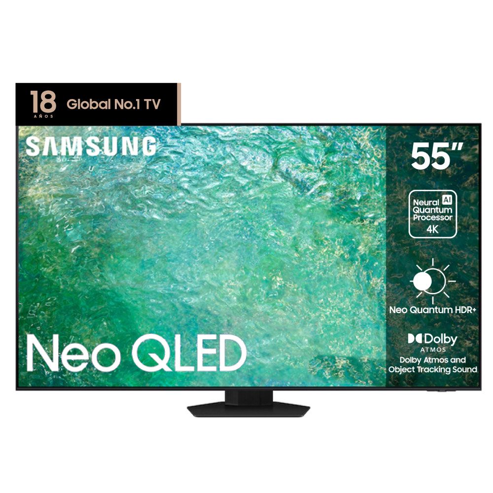 Smart TV Samsung 55" Neo QLED 4K – Excelencia Inmersiva y Protagonismo Absoluto