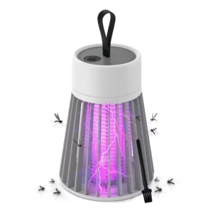 Lámpara Mata Mosquitos UV Electric Shock Blanca