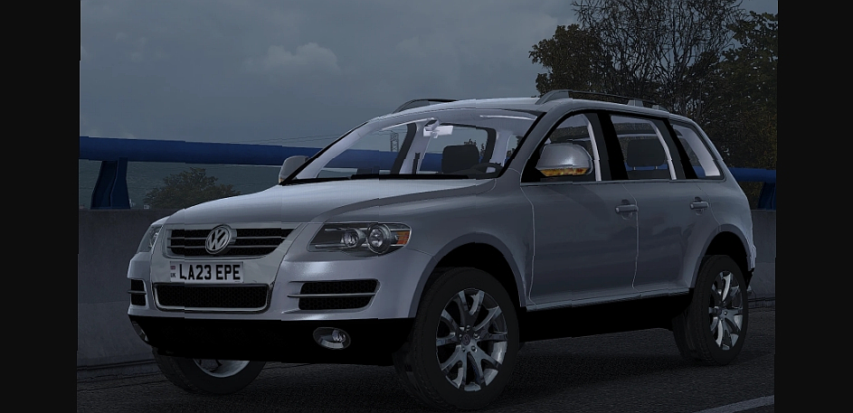 МОД Volkswagen Touareg 7L v3.0 ДЛЯ EURO TRUCK SIMULATOR 2