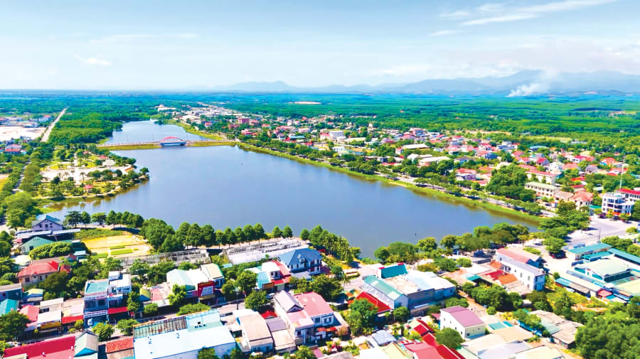 Một góc xã Hải Lăng - Ảnh: P.X.D
