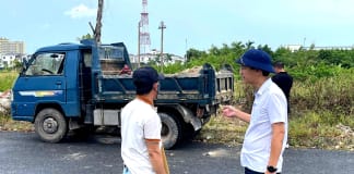 Phường Đồng Hới: Kịp thời xử lý rác thải đổ không đúng quy định