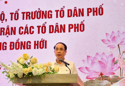 Đồng Hới: Tri ân đội ngũ cốt cán tổ dân phố nghỉ công tác sau sắp xếp