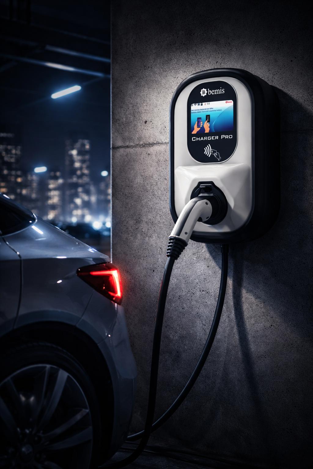 Bemis E-V Charge elektrikli araç şarj istasyonu referans projesi