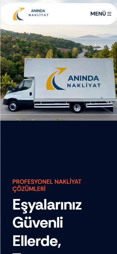 Anında Nakliyat Mobile
