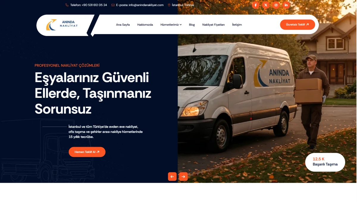 Anında Nakliyat