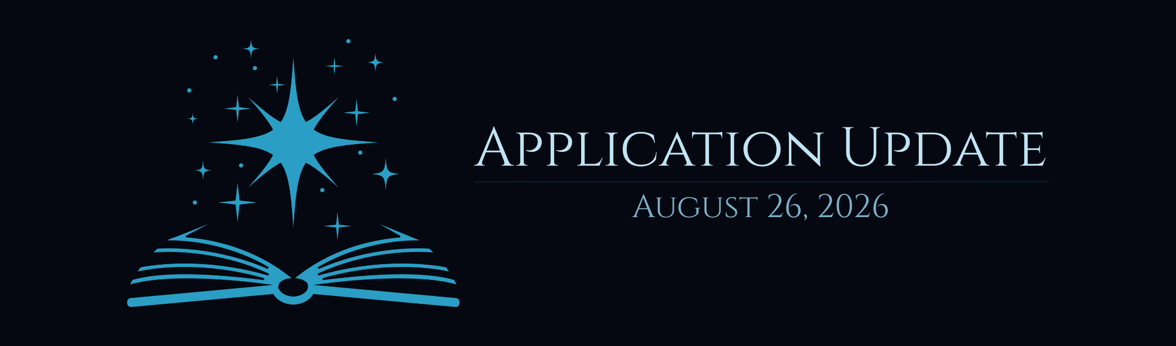 Update August 26, 2026