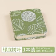 Mini Watecolour Sketchbook Green Leaf Background thumbnail 1
