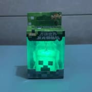 Rechargeable Creeper Minecraft Keychain with Charging cable thumbnail 1