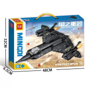 K0920-Black Hawk Fighter 431PCS thumbnail 1