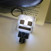 Skeleton Shooter Minecraft Keychain thumbnail 1